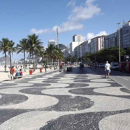 Vista Lateral Mar Copacabana Río de Janeiro Exterior foto