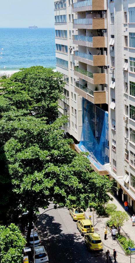Vista Lateral Mar Copacabana Río de Janeiro Exterior foto